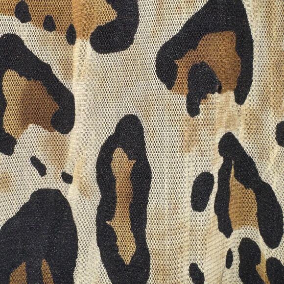 Grace elements leopard design blouse women’s size medium - Picture 6 of 7